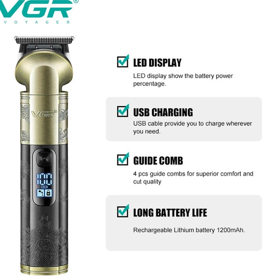 ماشین اصلاح وی جی آر مدل VGR_296