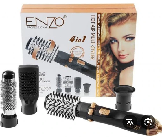 سشوار چرخشی انزو پروفیشینال مدل ENZO746 توان ۱۵۰۰ وات با المنت سرامیکی