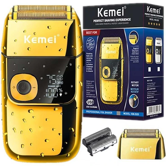 ماشین اصلاح کیمی مدل KM-2028 با تکنولوژی برش مستقیم و ضد آب